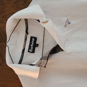 BARBOUR mens small poli shirt